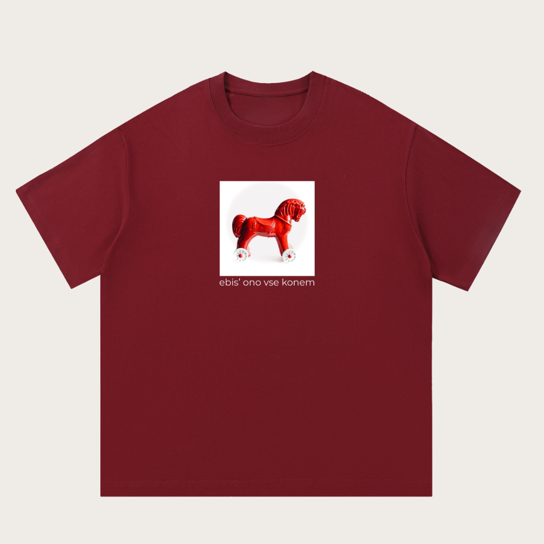 When everything goes to hell — it becomes a horse.