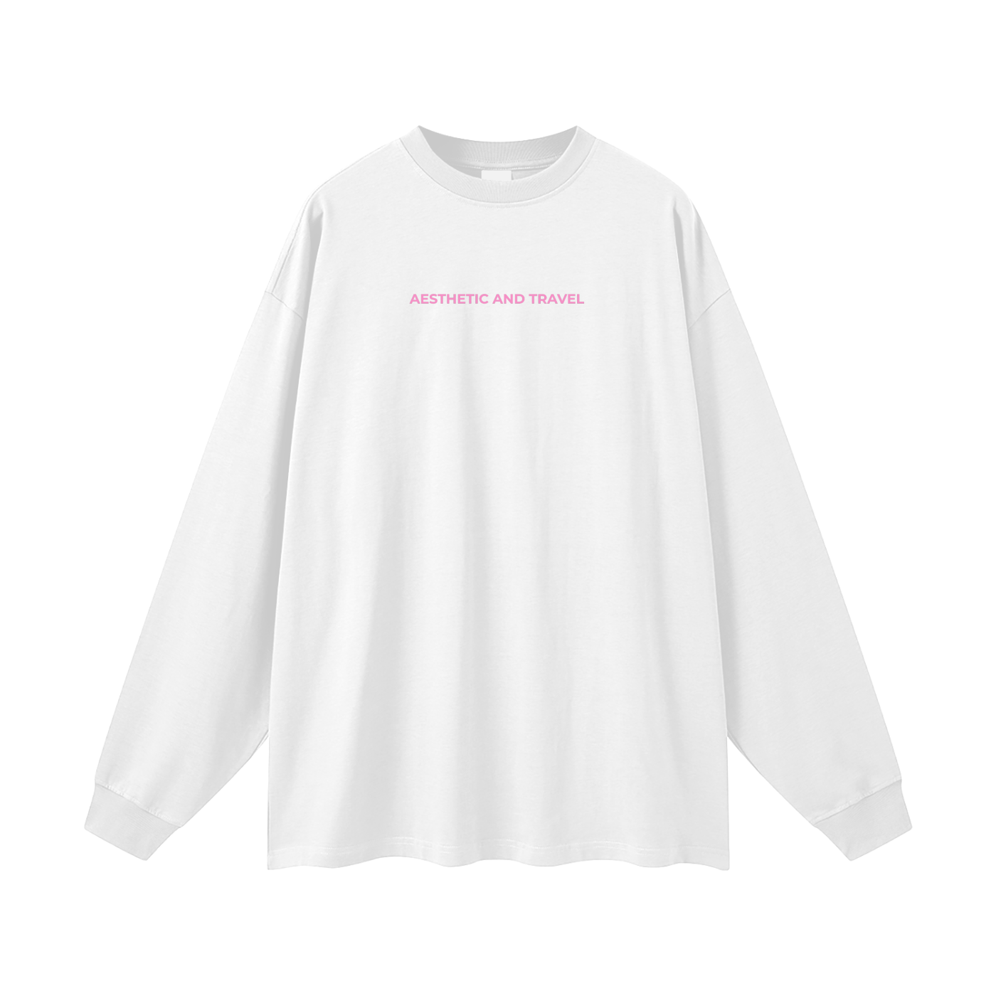 Your Personal Bucket List Oversized Long Sleeve  PINK