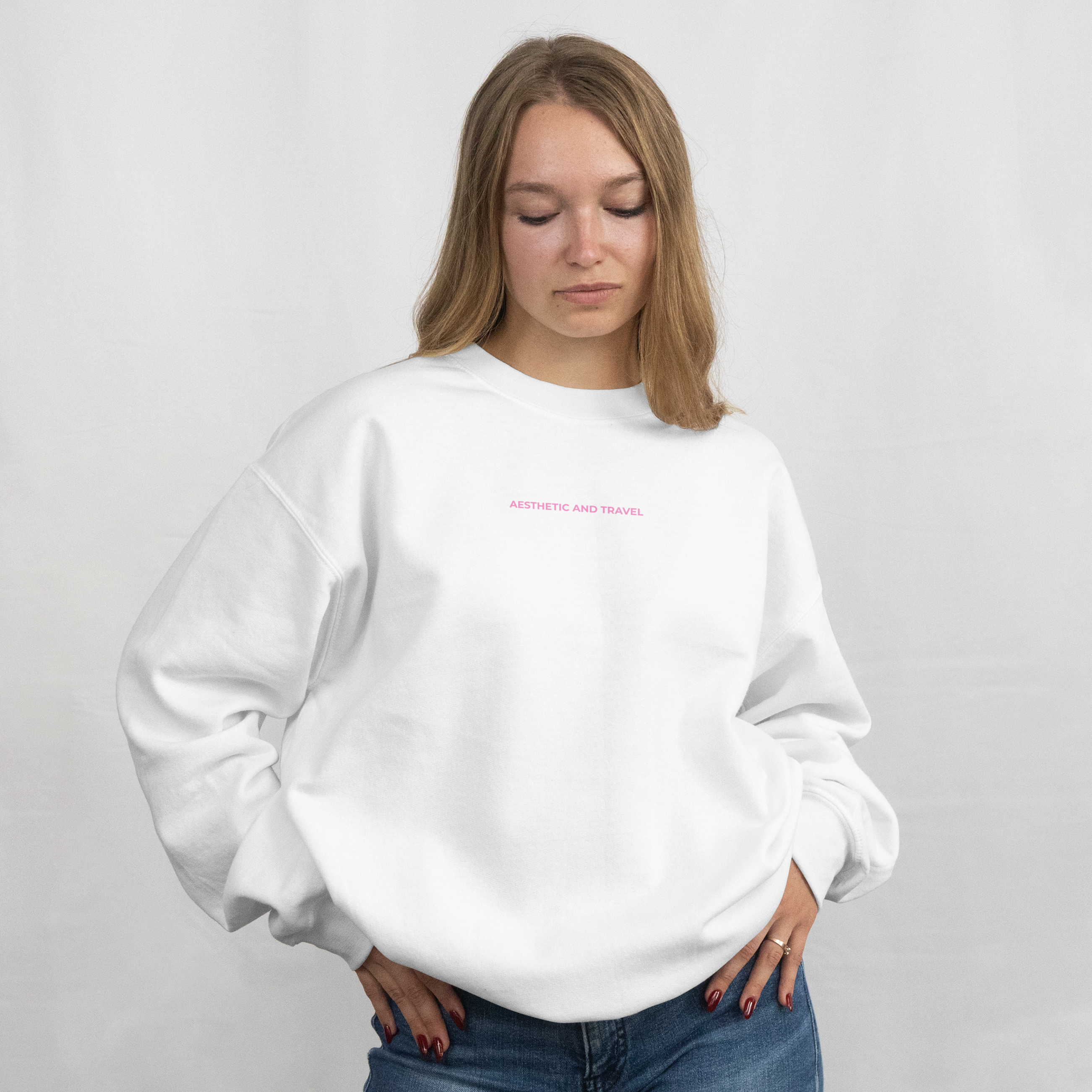 Your Personal Bucket List Oversized Long Sleeve  PINK